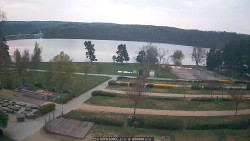 Přehrada, hráz, pláž