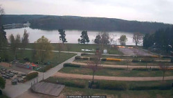 Přehrada, hráz, pláž