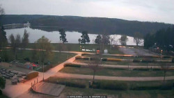 Přehrada, hráz, pláž