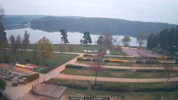 Přehrada, hráz, pláž