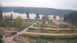 Přehrada, hráz, pláž