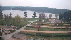 Přehrada, hráz, pláž