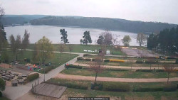 Přehrada, hráz, pláž