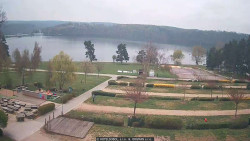 Přehrada, hráz, pláž