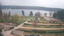 Přehrada, hráz, pláž