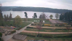 Přehrada, hráz, pláž