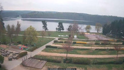 Přehrada, hráz, pláž