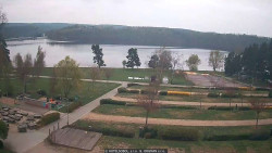 Přehrada, hráz, pláž