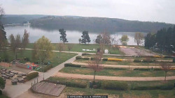 Přehrada, hráz, pláž