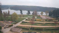 Přehrada, hráz, pláž