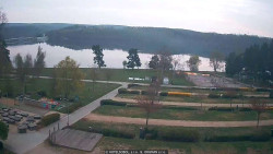 Přehrada, hráz, pláž