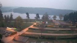 Přehrada, hráz, pláž