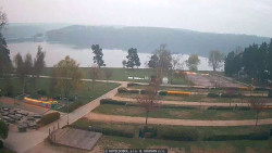 Přehrada, hráz, pláž