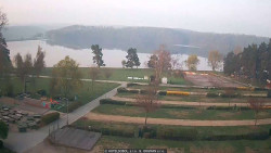 Přehrada, hráz, pláž