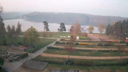 Přehrada, hráz, pláž