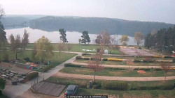 Přehrada, hráz, pláž