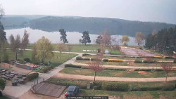 Přehrada, hráz, pláž