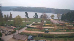 Přehrada, hráz, pláž