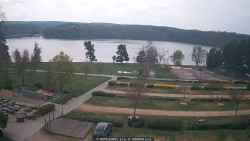 Přehrada, hráz, pláž