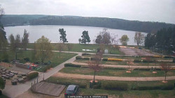 Přehrada, hráz, pláž