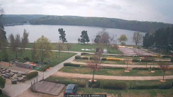 Přehrada, hráz, pláž