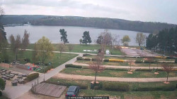 Přehrada, hráz, pláž