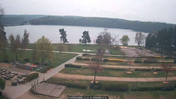 Přehrada, hráz, pláž