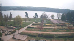 Přehrada, hráz, pláž