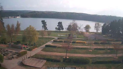 Přehrada, hráz, pláž