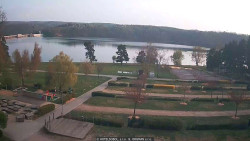 Přehrada, hráz, pláž