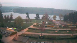 Přehrada, hráz, pláž