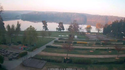 Přehrada, hráz, pláž