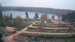 Přehrada, hráz, pláž