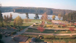 Přehrada, hráz, pláž