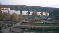 Přehrada, hráz, pláž