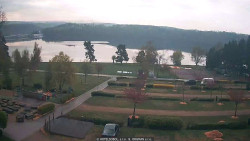 Přehrada, hráz, pláž