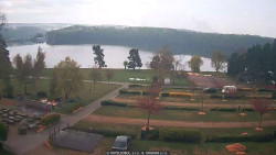 Přehrada, hráz, pláž