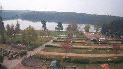 Přehrada, hráz, pláž