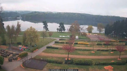 Přehrada, hráz, pláž