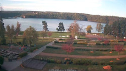 Přehrada, hráz, pláž