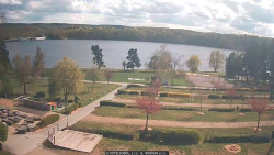 Přehrada, hráz, pláž