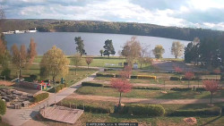 Přehrada, hráz, pláž