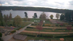 Přehrada, hráz, pláž