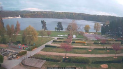 Přehrada, hráz, pláž