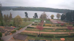 Přehrada, hráz, pláž