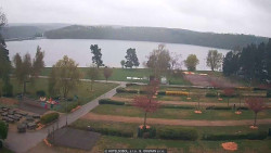 Přehrada, hráz, pláž