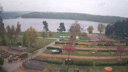 Přehrada, hráz, pláž