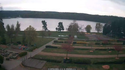 Přehrada, hráz, pláž