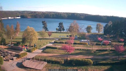 Přehrada, hráz, pláž