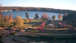 Přehrada, hráz, pláž